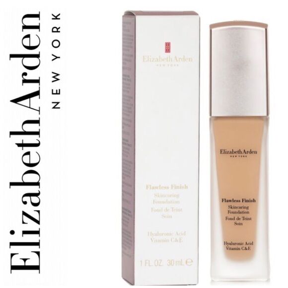 ELIZABETH ARDEN - Full-Size TESTER Flawless Finish Skincaring Foundation/340W - Picture 1 of 13